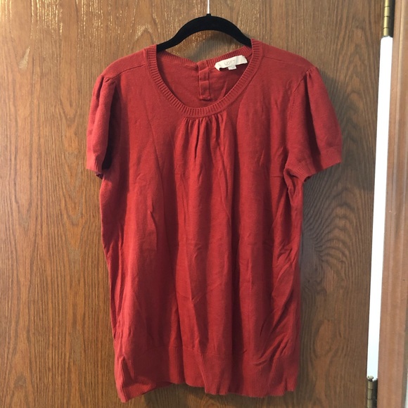 Puffed short sleeve sweater - Picture 2 of 5